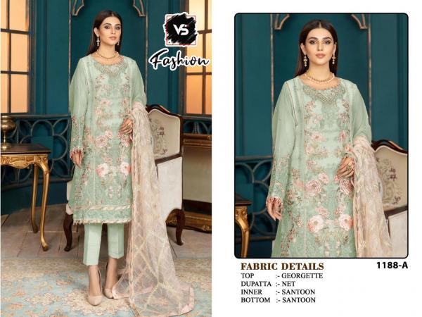 Vs Fashion 1188 Pakistani Georgette Salwar Kameez